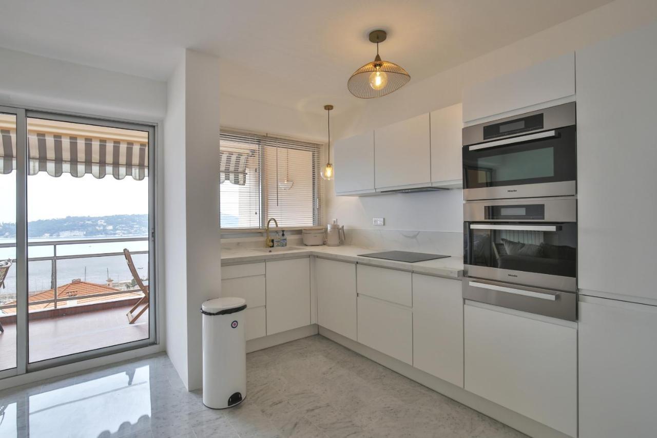 Sublime Appartement Vue Mer. Parking/Piscine/Clim Villefranche-sur-Mer Eksteriør billede